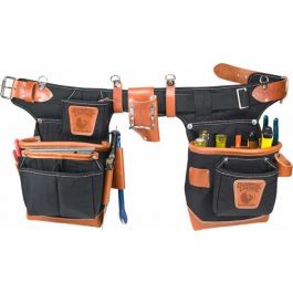 Occidental Adjust-to-Fit Fat Lip Tool Bag Set Black