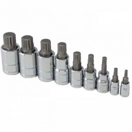 Titan 9pc Triple Square Socket Set