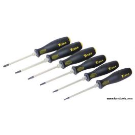 Anti tamper outlet screwdriver set
