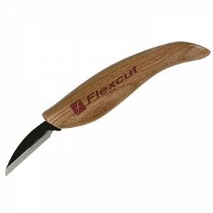 Flexcut FR309 Sgorbia Palm Tool #11 1/8 Pollice - Manico Fisso In Frassino, Lama Acciaio Al Carbonio, Intaglio Legno - 6