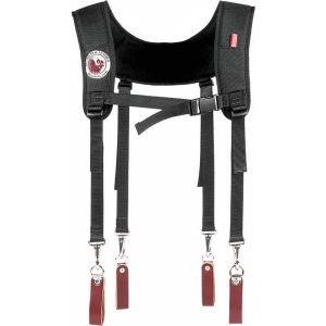Occidental Oxy Nylon Suspenders - Black