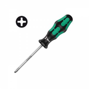 Wiha Tamper Resistant Torx Screwdriver - T10 X 80mm Security Bit With Soft Grip Handle