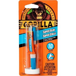 Gorilla Glue Silicone Sealant, Clear, 2.8-oz. Tube