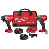 Milwaukee M18 FUEL 1/2" HTIW & 3/8" MTIW Automotive Combo Kit
