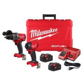 Milwaukee M18 FUEL 1/2" Hammer Drill/Driver and 1/4" Hey Hydraulic Driver