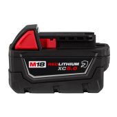 Milwaukee M18 REDLITHIUM XC 5.0Ah Extended Capacity Battery 