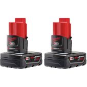 Milwaukee M12 XC Battery Pack -2pk
