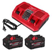 Milwaukee M18 REDLITHIUM HIGH OUTPUT XC8.0 Starter Kit Milwaukee M18 REDLITHIUM HIGH OUTPUT XC8.0 Starter Kit
