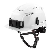 Milwaukee BOLT White Front Brim Vented Safety Helmet - Type 2, Class C