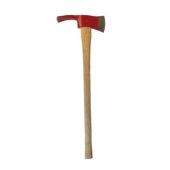 Pulaski Fire Axe W Mattock, 3 1/2 Lb Head, Ivory, 36 In Handle, Steel/hickory