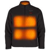 Milwaukee M12 Heated TOUGHSHELL Jacket Kit, Black - XL Milwaukee M12 Heated TOUGHSHELL Jacket Kit, Black - XL