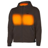 Milwaukee Heated Hoodie - Brown - Medium Milwaukee Heated Hoodie - Brown - Medium