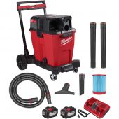 Milwaukee M18 FUEL 12 Gallon Dual-Battery Wet/Dry Vacuum Kit