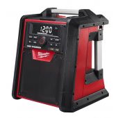 Milwaukee M18 18 Volt Lithium-Ion Cordless Jobsite Radio/Charger - Tool Only