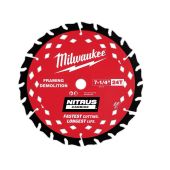 Milwaukee Framing Circular Saw Blade 7-1/4" 24T  Milwaukee Framing Circular Saw Blade 7-1/4" 24T
