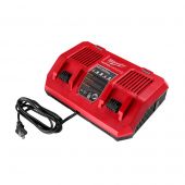Milwaukee M18 18 Volt Dual Bay Simultaneous Rapid Charger