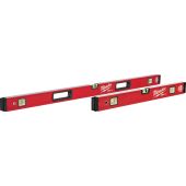 Milwaukee 24"/ 48" REDSTICK Box Level Set