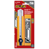 Olfa 25mm H-1 Classic Extra Heavy-Duty Utility Knife with 10 Blades