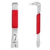 Milwaukee 12" Pry Bar & 9" Finish Nail Puller 2 pc Set