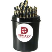 Drillco 29pc SAE Drill Bit Set