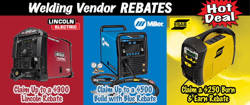 Welding Vendor Rebates