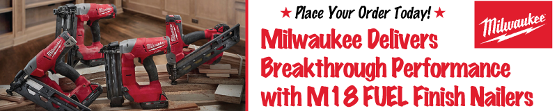 Milwaukee Cordless Nailers